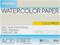 MEEDEN Watercolor Paper Block, 100% Cotton Watercolor Paper Pad of 20 Sheets, 140lb/300gms, Acid-Free Art Paper for Watercolor, Gouache, Ink and More, 9" x 12" Cold Press